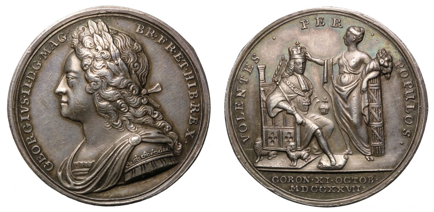 Coronation of George II, 1727.