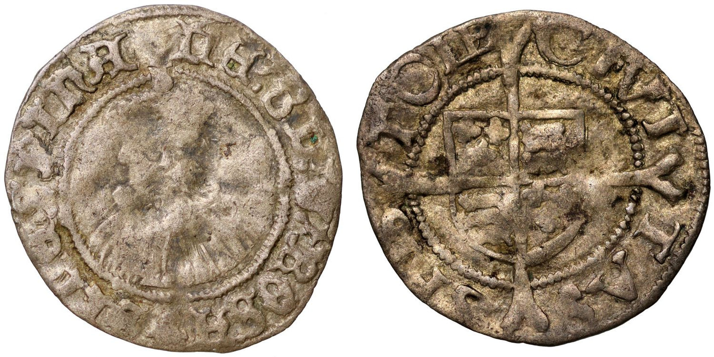 Henry VIII Penny issued posthumously under Edward VI, Bristol Mint