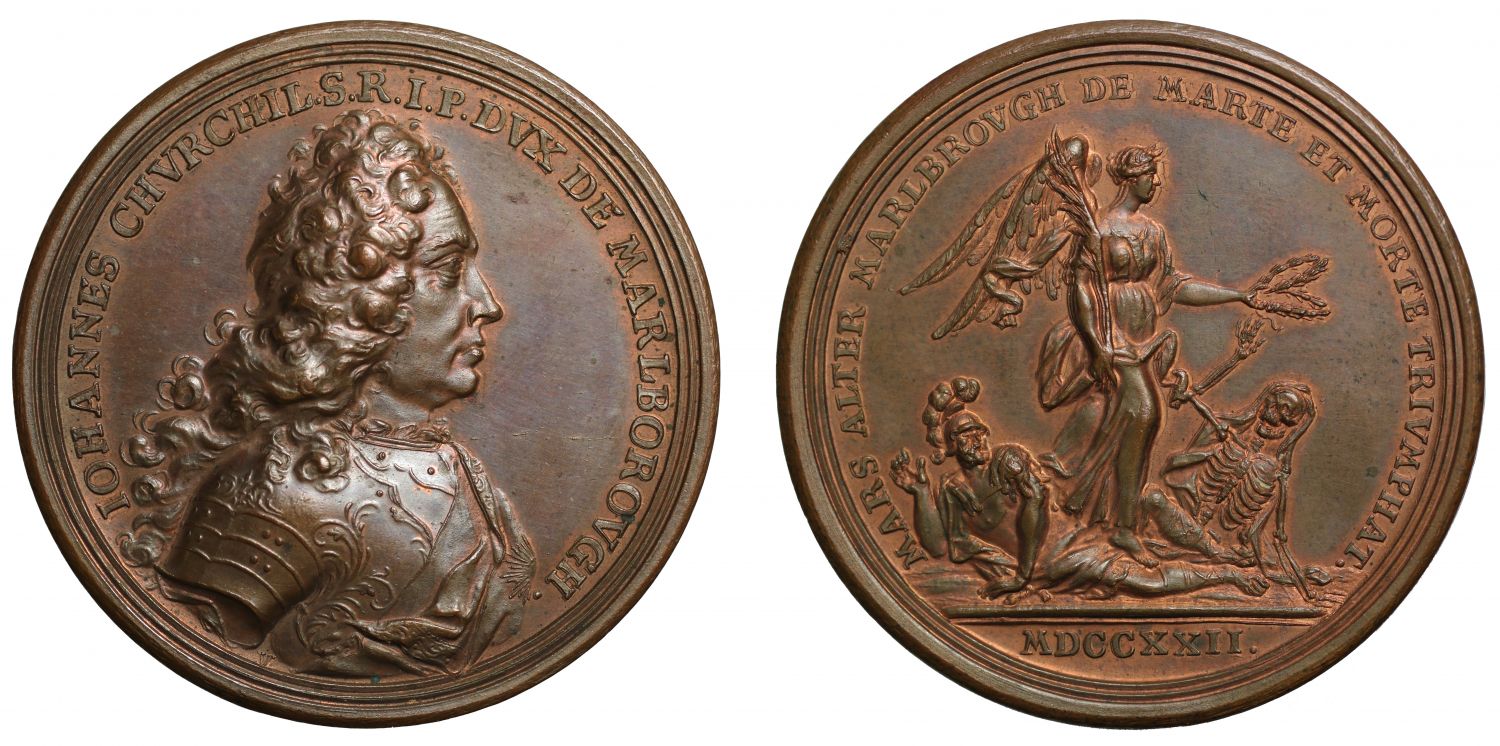 Death of the Duke of Marlborough, 1722.