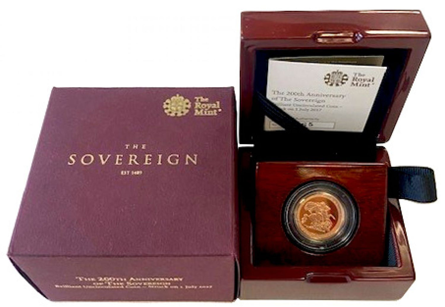 Elizabeth II 2017 Sovereign SOTD Plain Edge