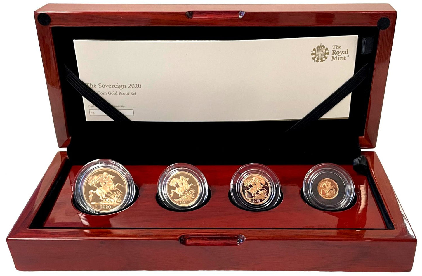 Elizabeth II 2020 4-coin proof Set