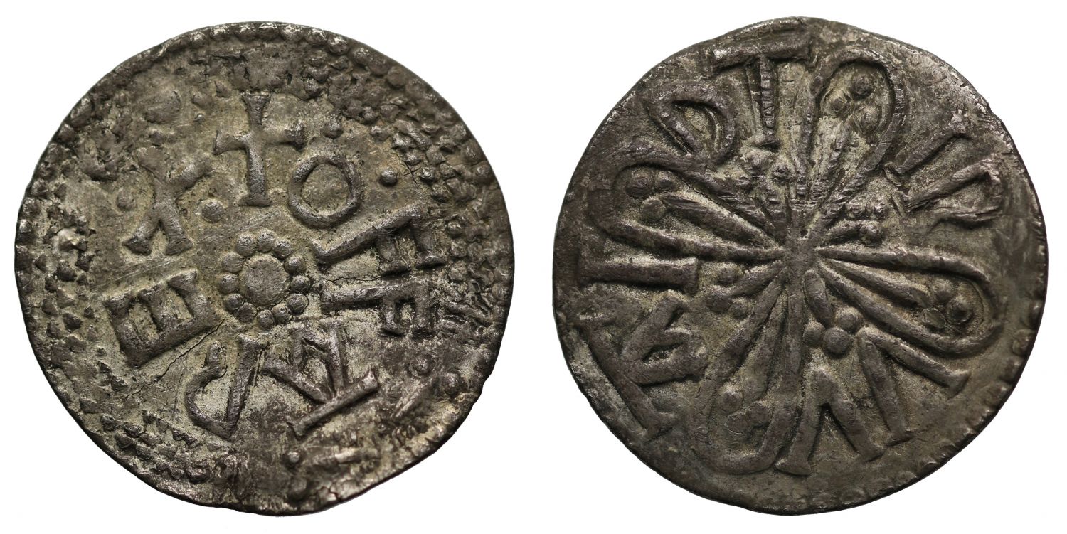 Offa, King of Mercia, non-portrait Penny, light coinage, Canterbury, Tirwald
