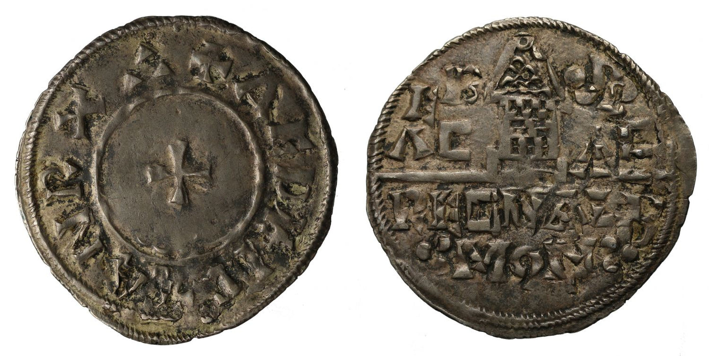 Aethelstan, Penny, church building type, York Mint, moneyer Regnald