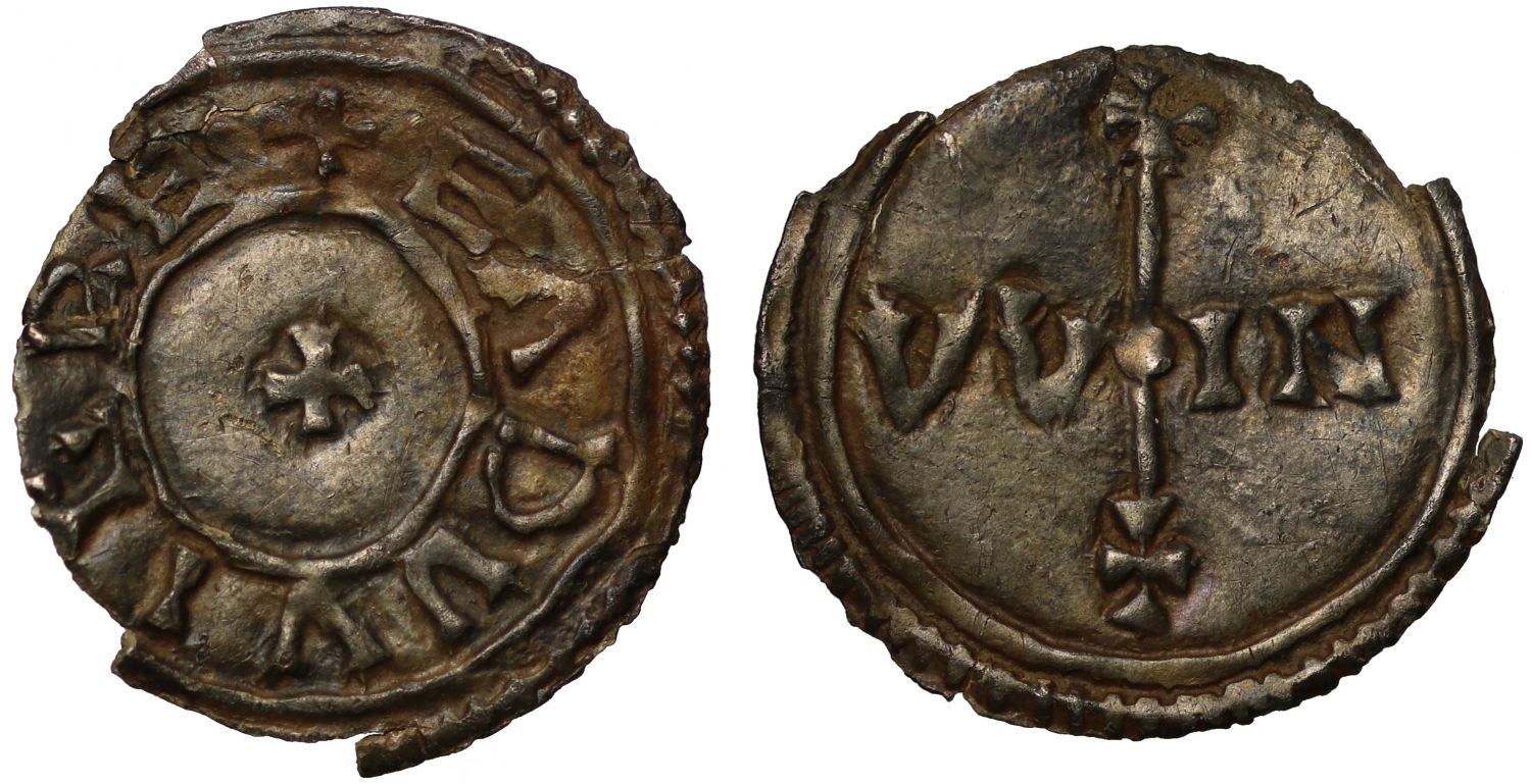 Eadwig Halfpenny Winchester Mint, of highest rarity only example available