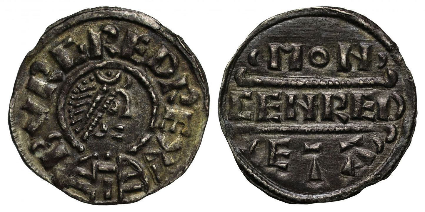 Burgred, King of Mercia, Penny, Cenred, AU55
