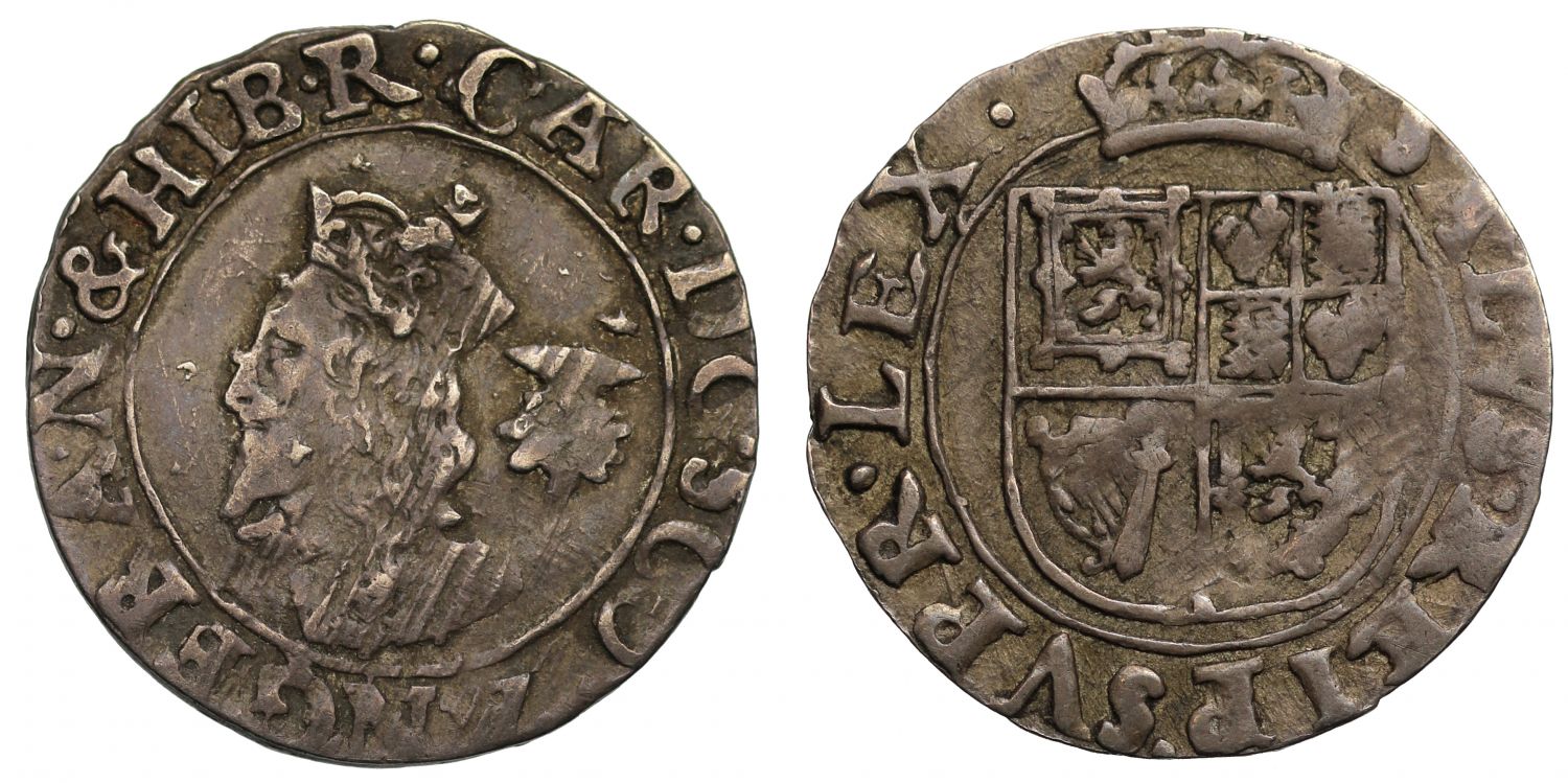 Scotland, Charles I silver Three-Shillings, fourth coinage of 1642