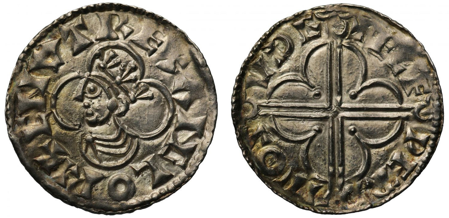 Canute Penny, Quatrefoil type, Southwark, Aelfweard, ex Tooze and English Doctor