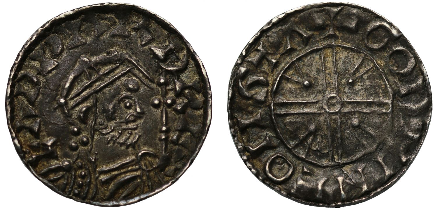 Edward the Confessor Penny, Pyramids type, Stafford, Godwine, ex Mossop and Hill