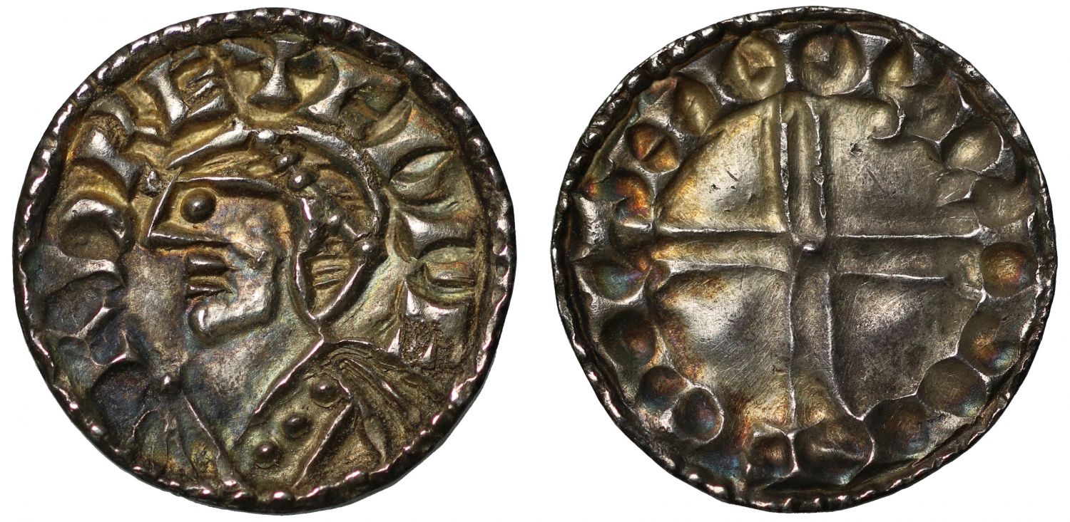 Edward the Confessor Penny, Small flan type, Tamworth Mint, Moneyer Bruninc