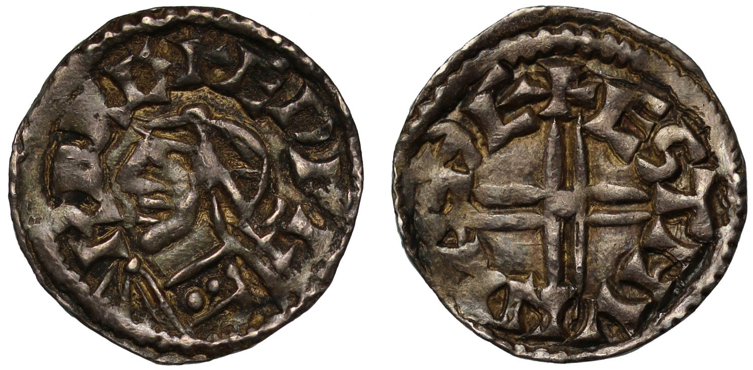Edward the Confessor Penny, Small flan type, Thetford Mint, Moneyer Eastmund