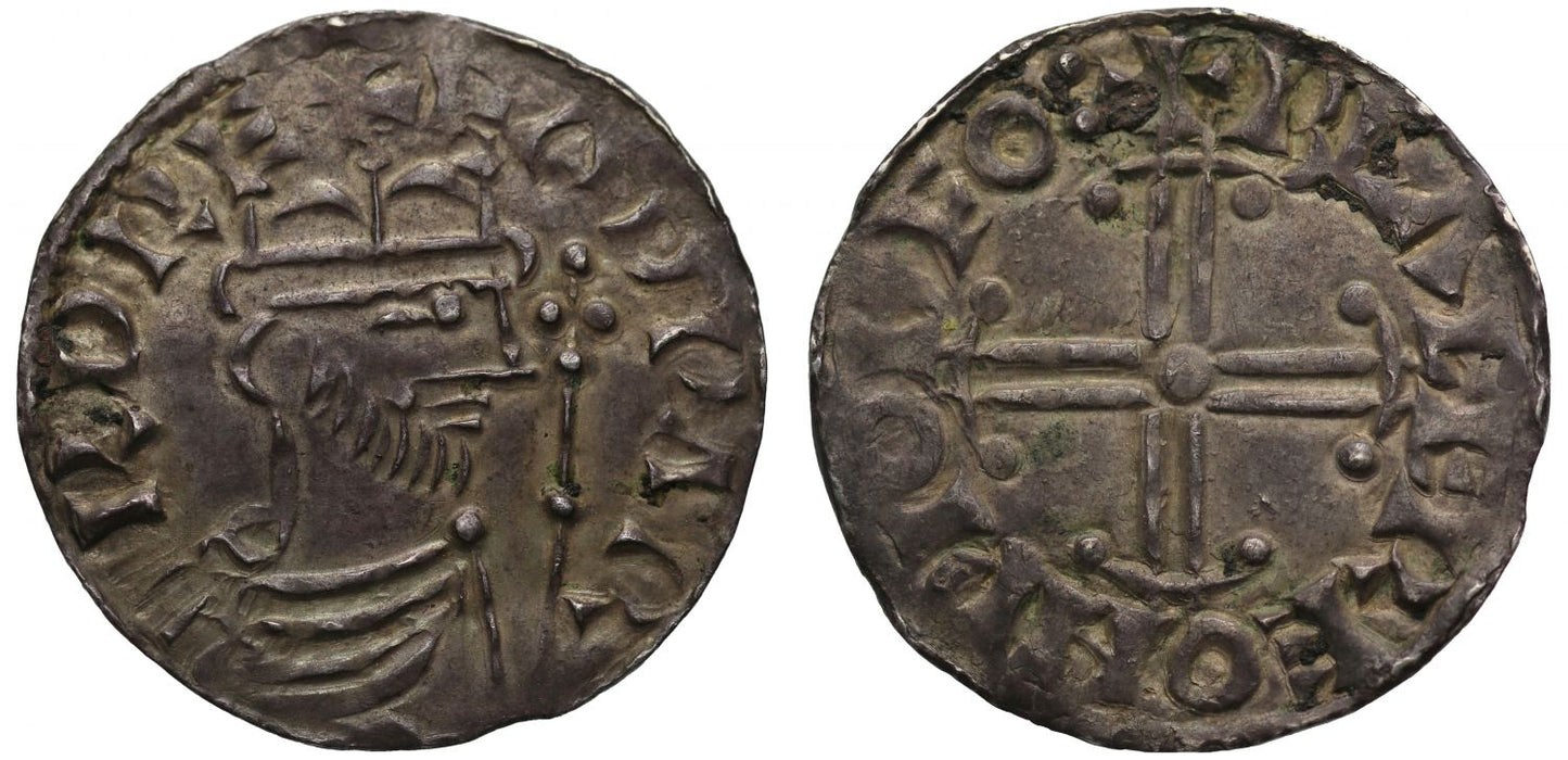 Edward the Confessor Penny, Hammer cross type, Thetford, Blacere