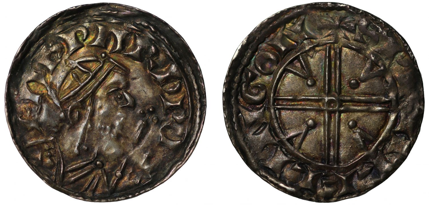 Edward the Confessor Penny, Pyramids type, Winchester Mint, Spraecline