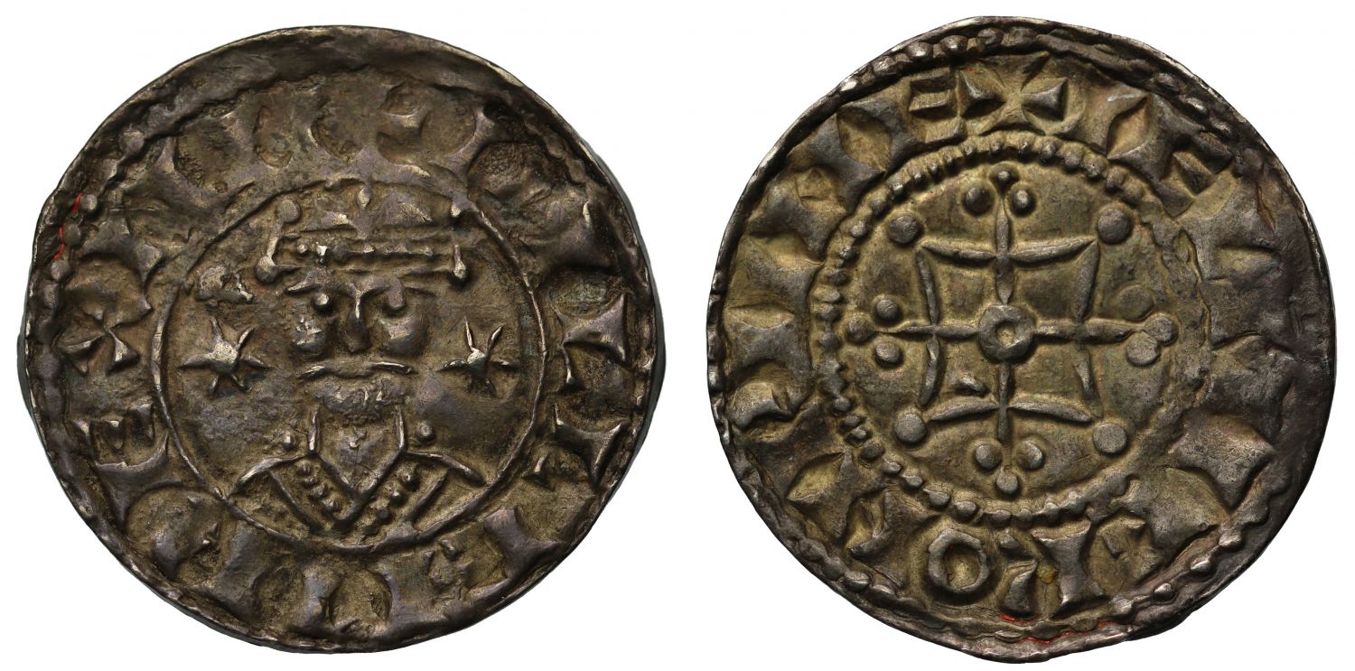 William I Penny, Two Stars type, Romney, Aelmaer, War Area Hoard, ex Elmore-Jones
