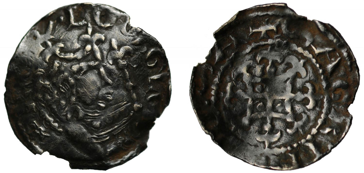 Baronial Penny, Earl Robert of Gloucester, Shaftesbury Mint, Moneyer Sagrim
