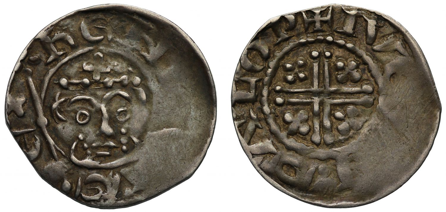Richard I Penny, type IVb, Shrewsbury Mint, Moneyer Ive, local silver