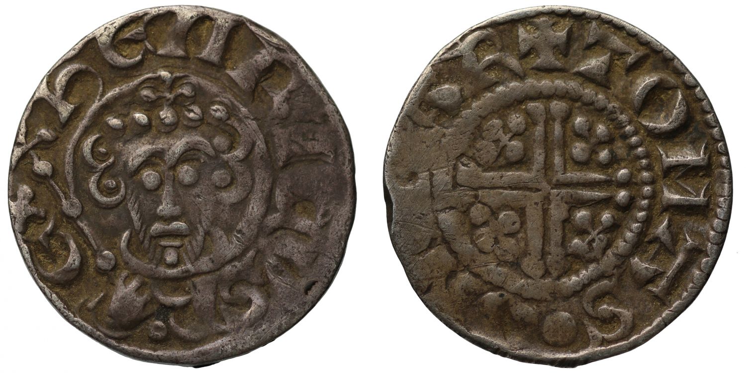 John Penny, short cross type, class 5b, Carlisle Mint, moneyer Tomas