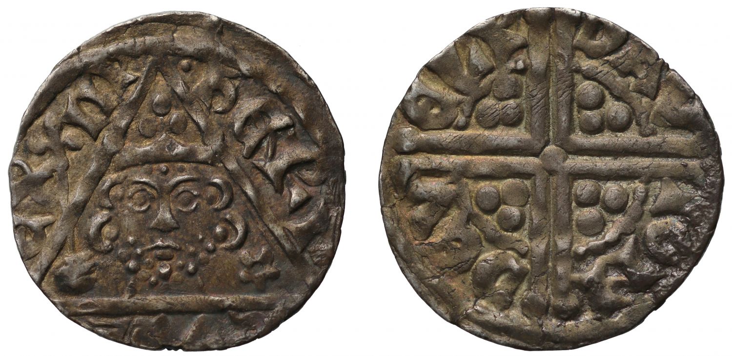 Ireland, Henry III Long cross Penny, type IIa, Dublin Mint, Moneyer Davi