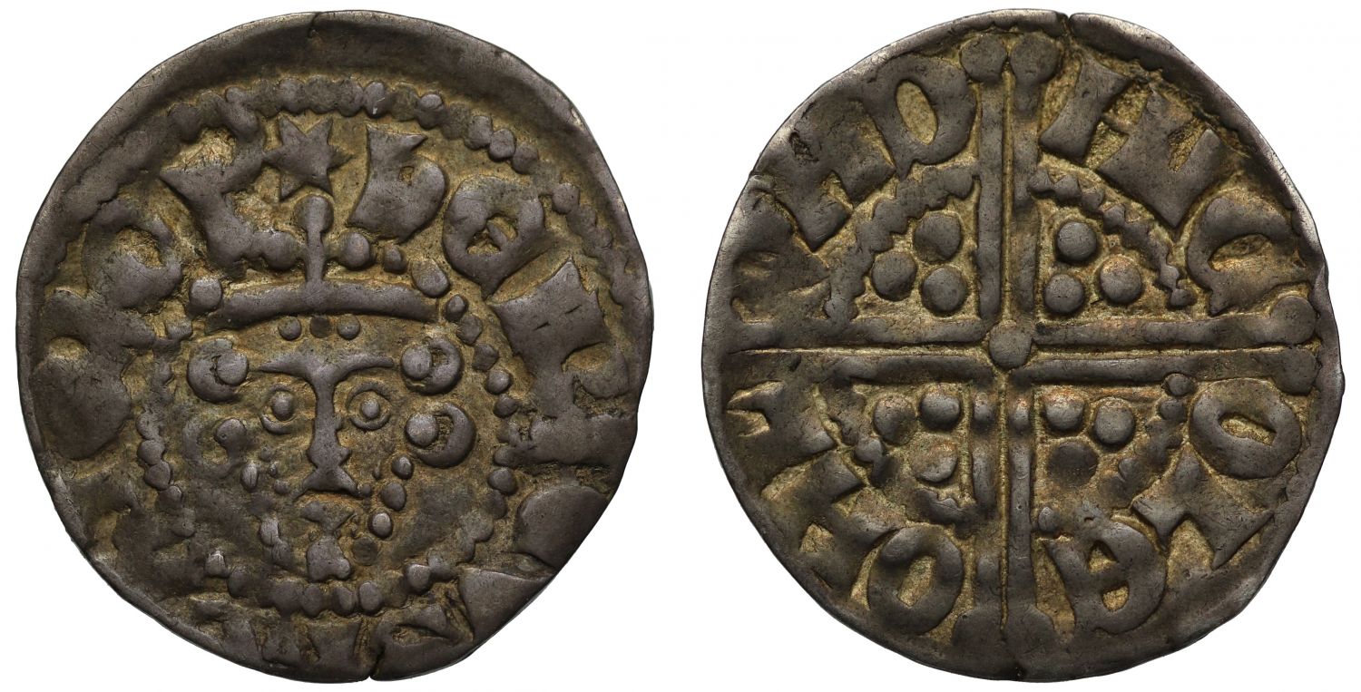 Henry III Long cross Penny, type 2b, London Mint, Moneyer Nicole