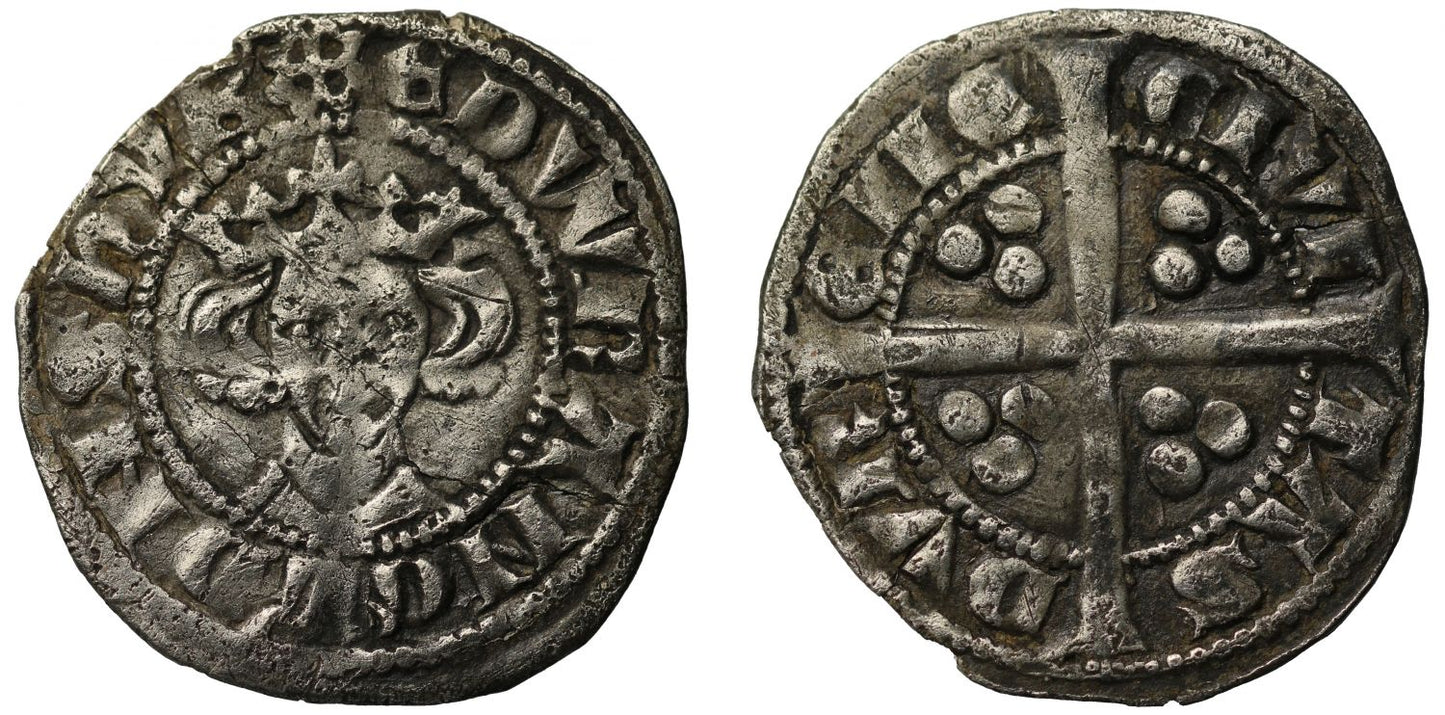 Edward I Penny, type 9b, Durham Mint under Bishop Beck