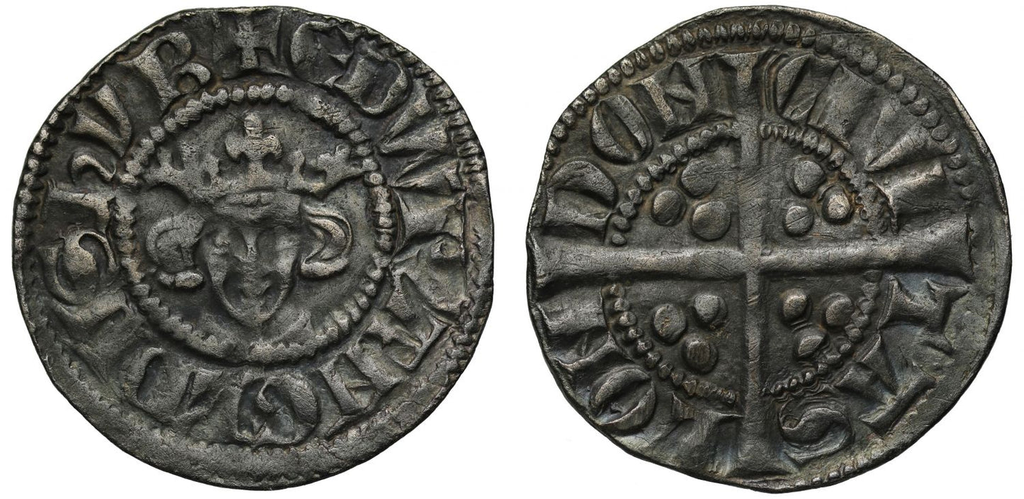 Edward I long cross Penny, type 4c, London Mint