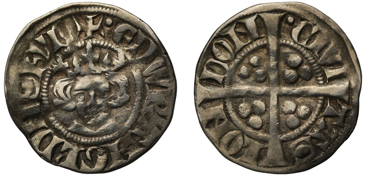 Edward I long cross Penny, type 4d, London Mint