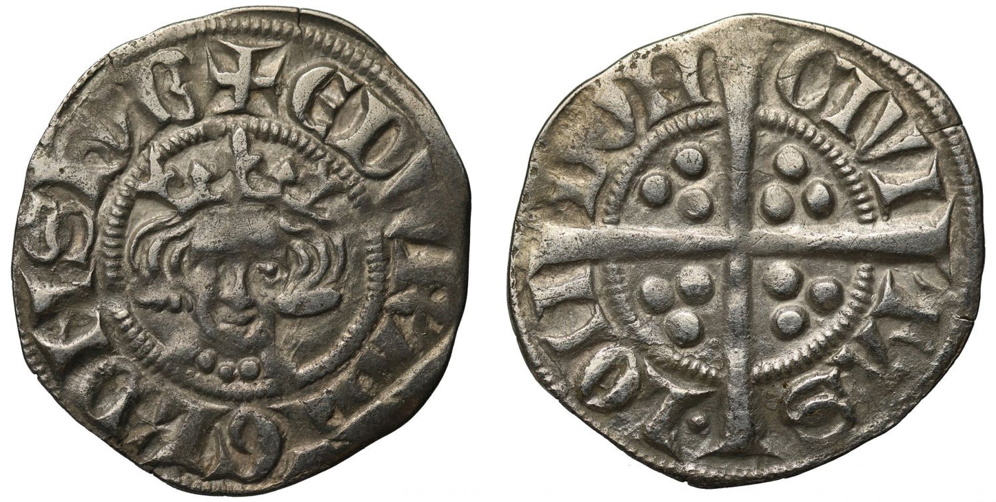 Edward I long cross Penny, type 4e, London Mint