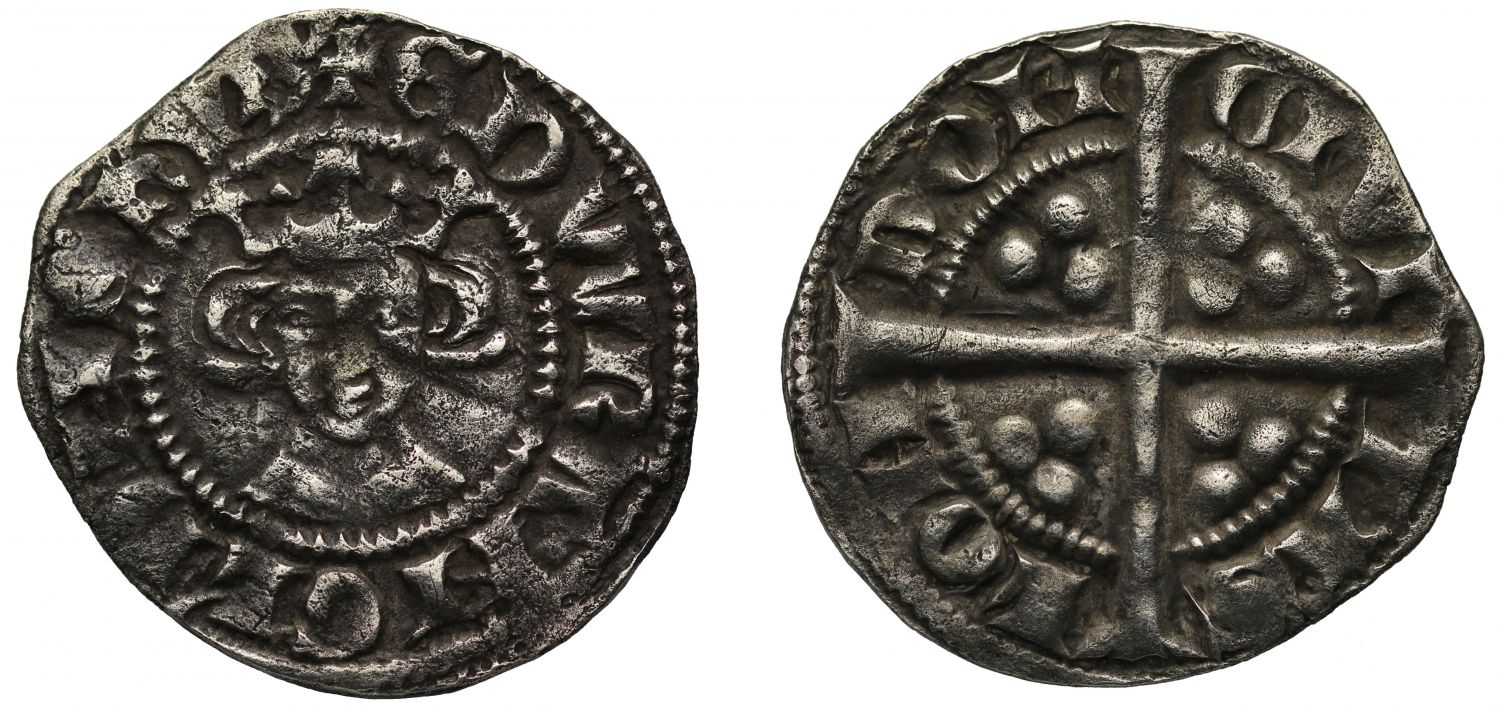 Edward I long cross Penny, type 8b, London Mint