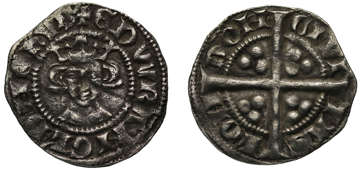 Edward I long cross Penny, type 8b, London Mint