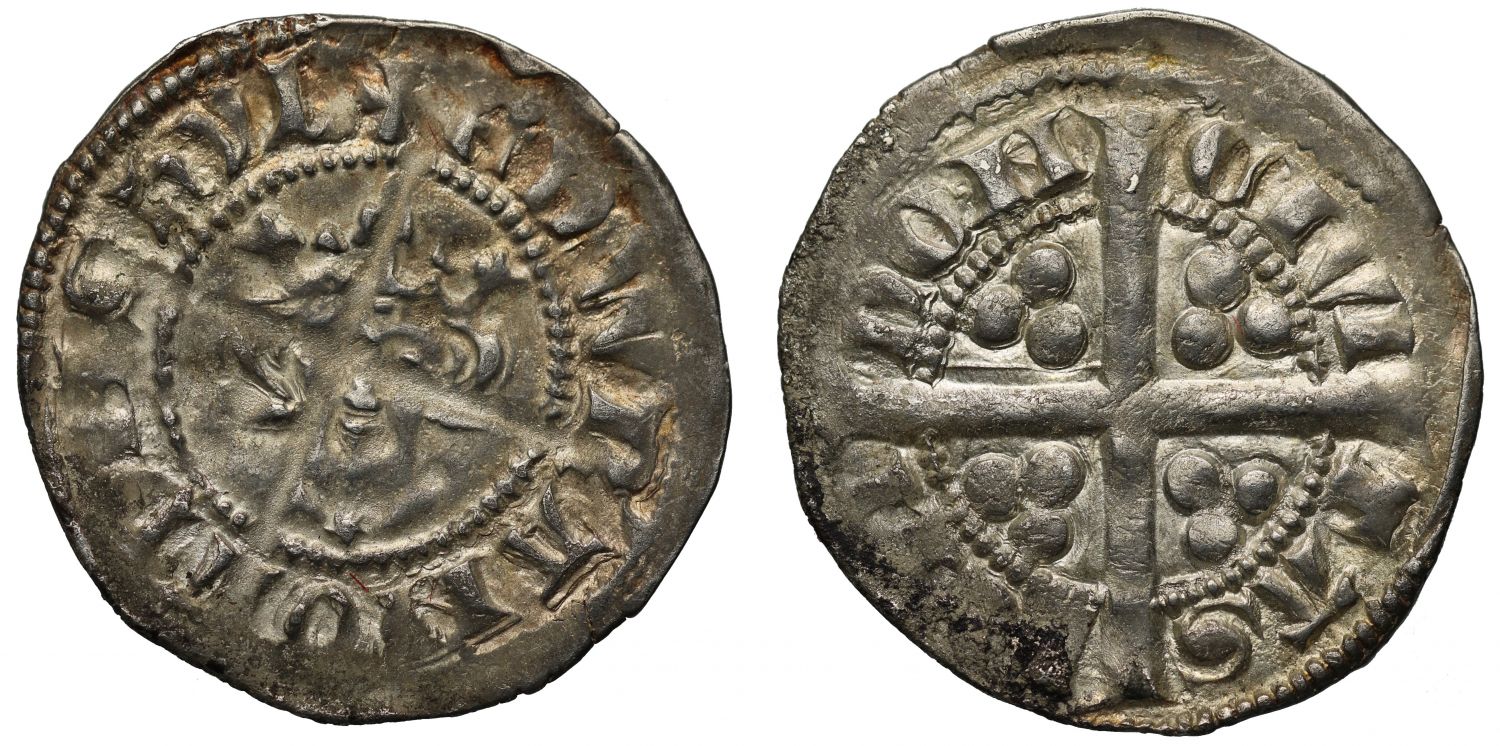 Edward I long cross Penny, type 9a1, London Mint