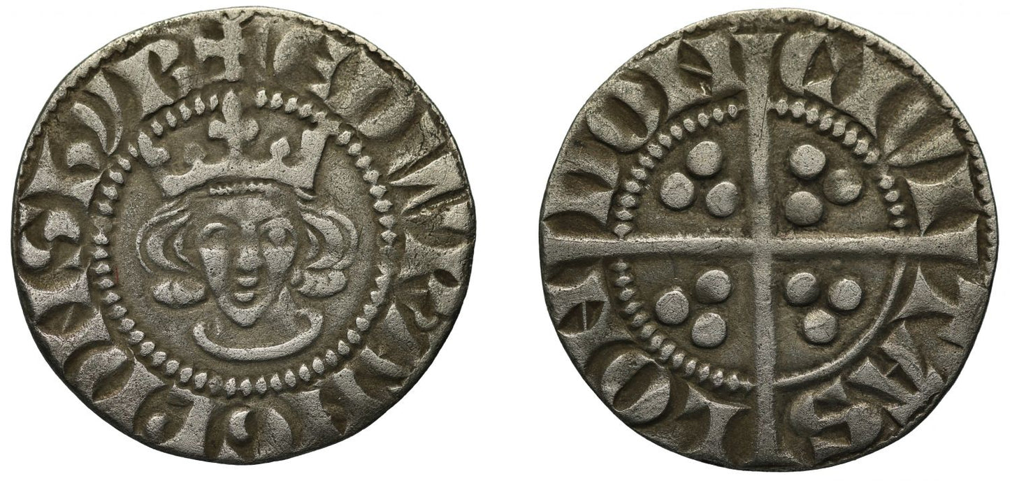 Edward I Long cross Penny, type 3a, London, ex English Doctor