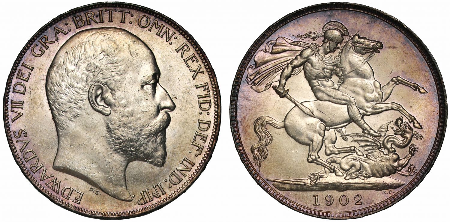 Edward VII 1902 Crown MS64