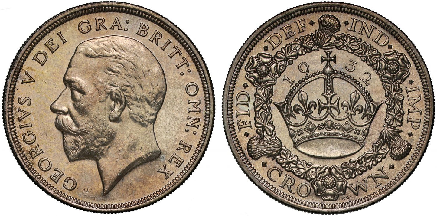 George V 1932 'Wreath' Crown, only 2,395 struck