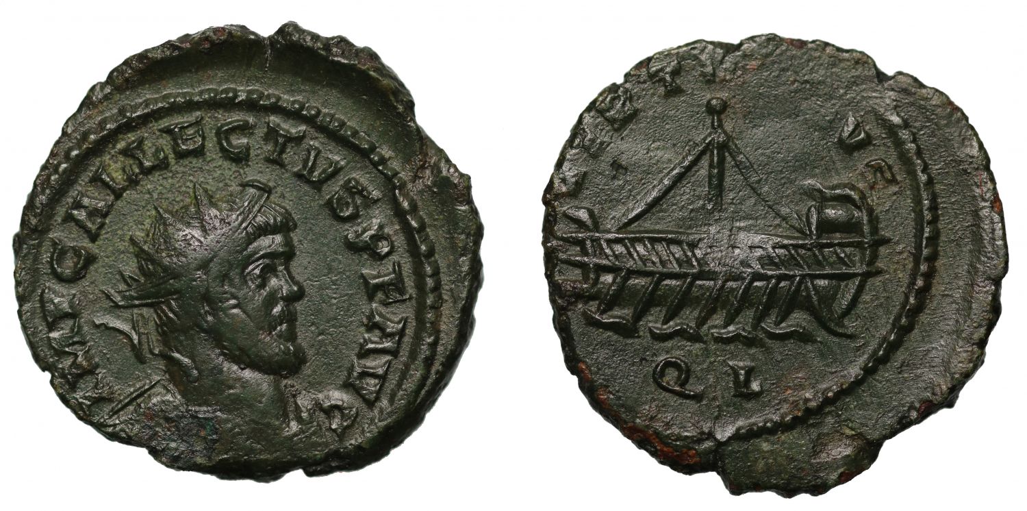 Allectus, Æ Quinarius.