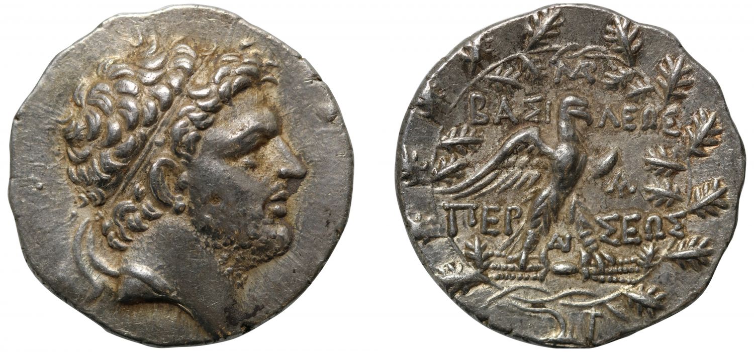 Kings of Macedon, Perseus, silver Tetradrachm.