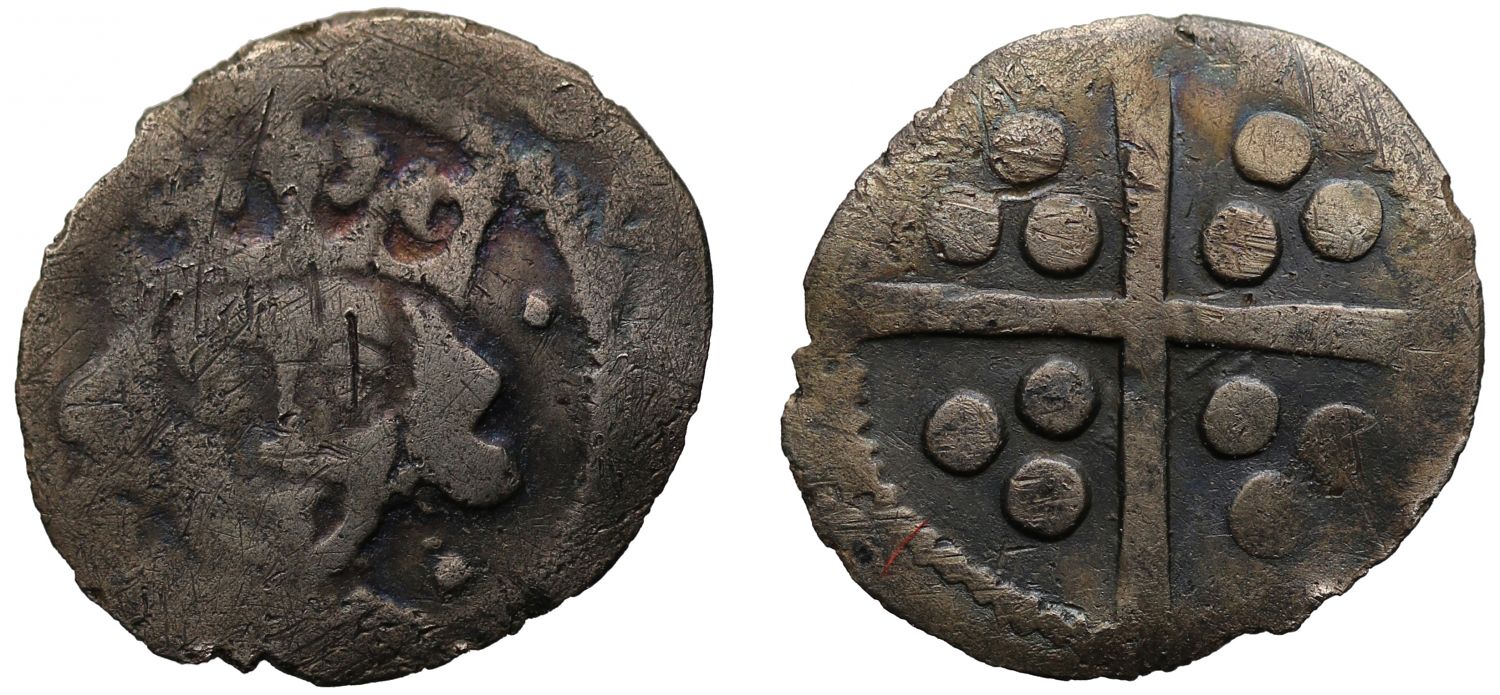 Ireland, Edward IV, Penny, Drogheda Mint, light cross and pellets issue, Burns 12