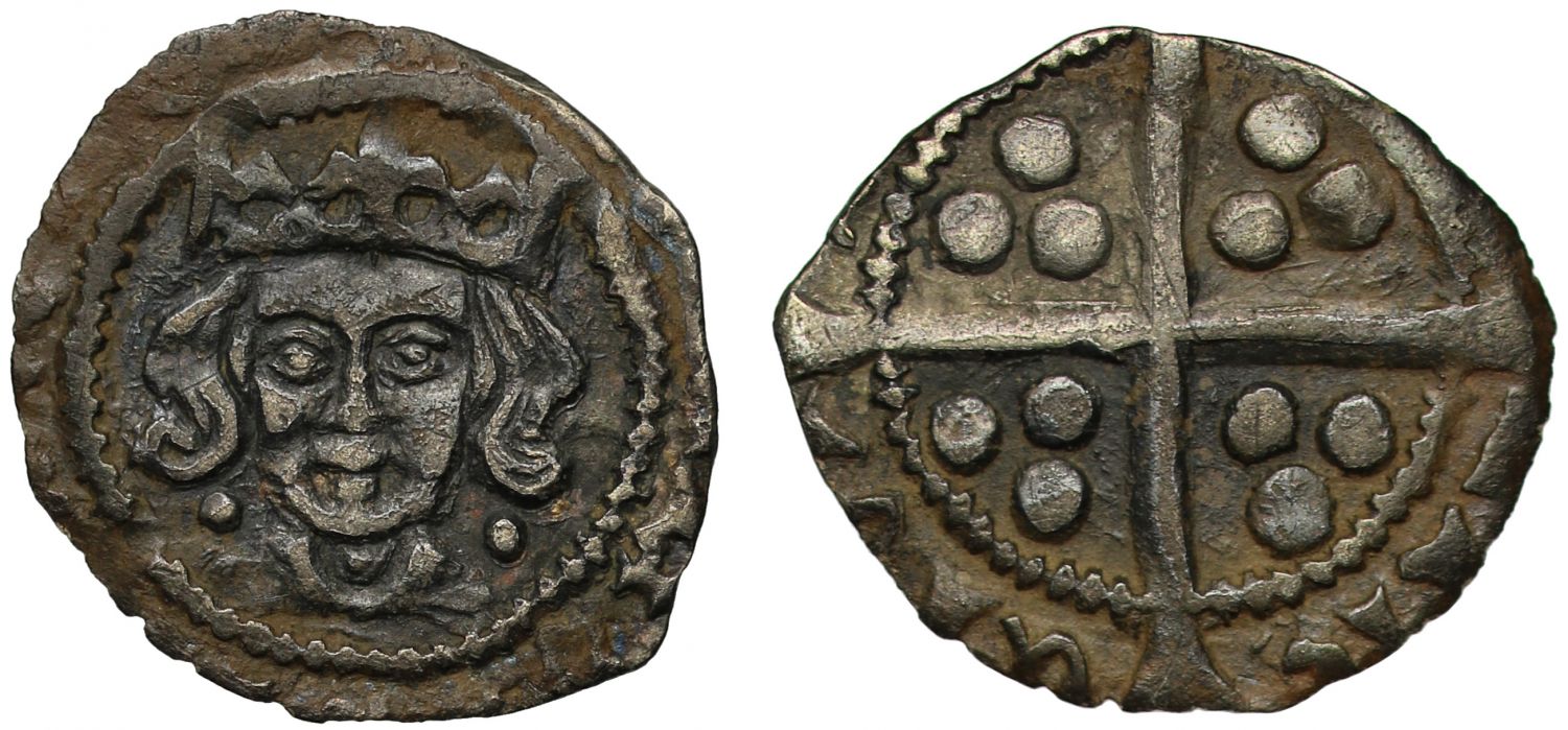 Ireland, Edward IV Penny, Dublin Mint, third Cross & Pellets issue, Burns 5