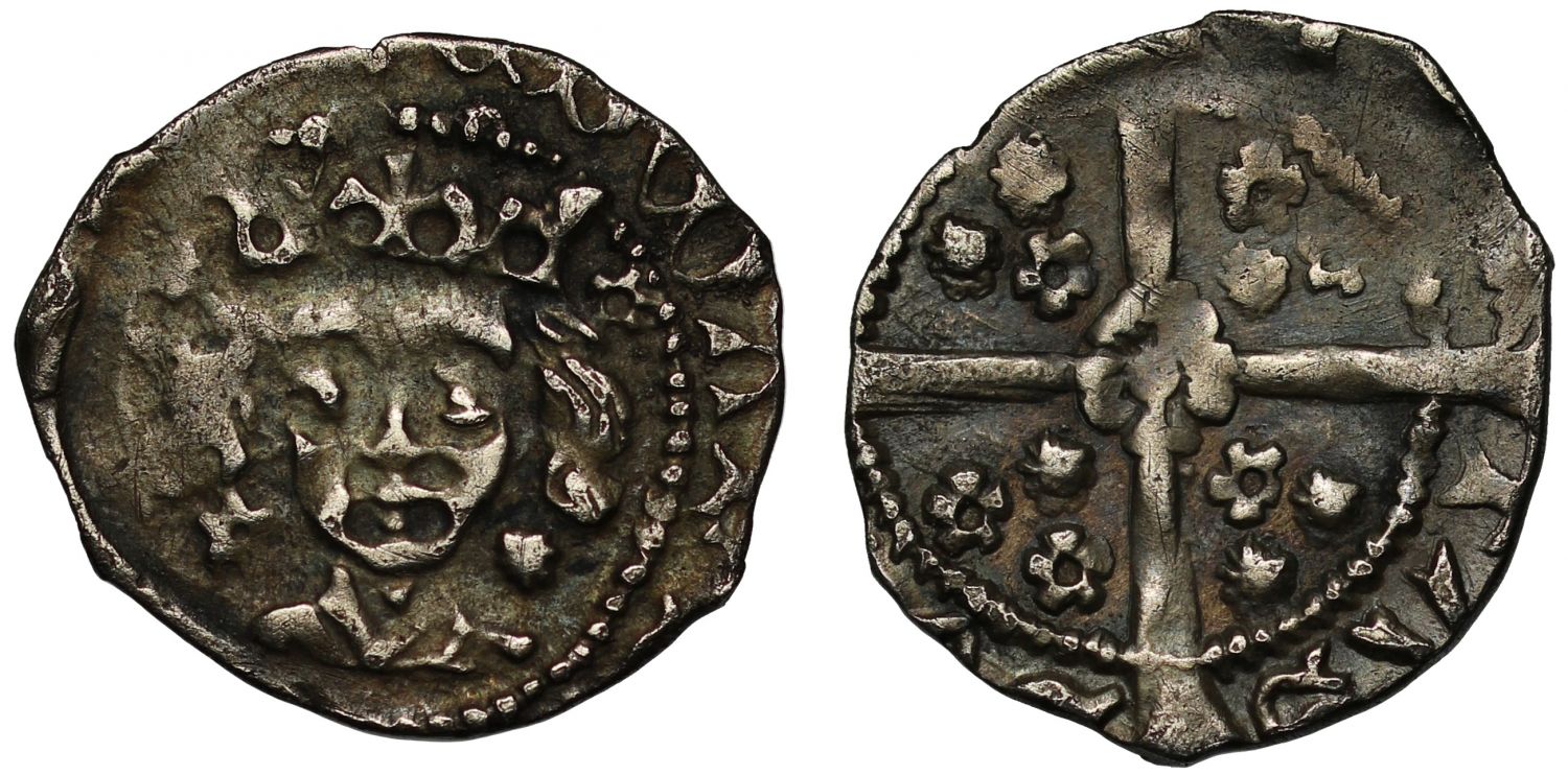 Ireland, Edward IV Penny, Dublin Mint, sun & rose issue