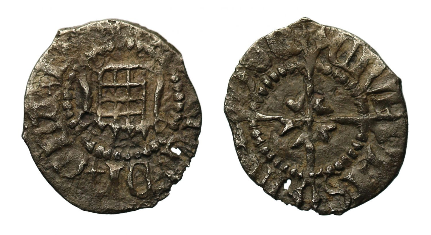 Henry VIII Farthing, First coinage, London Mint