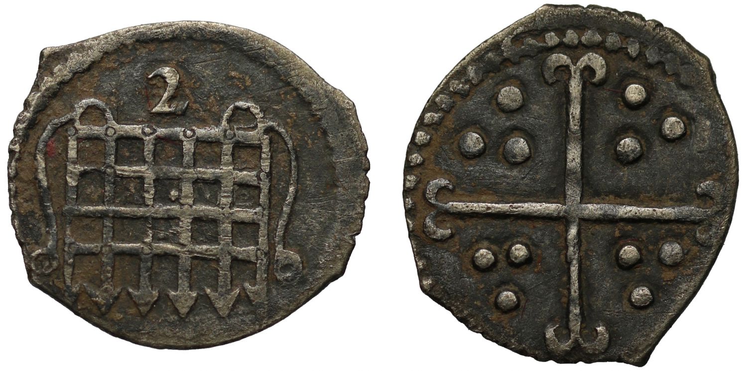 Elizabeth I Halfpenny, Seventh issue, mm. 2