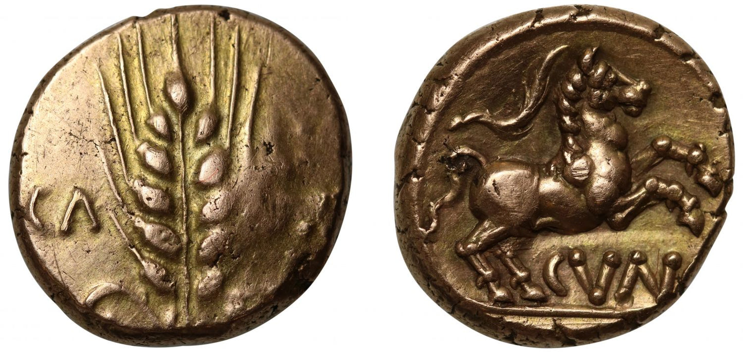 Ancient British, Catuvellauni and Trinovantes, Cunobelin, Gold Stater