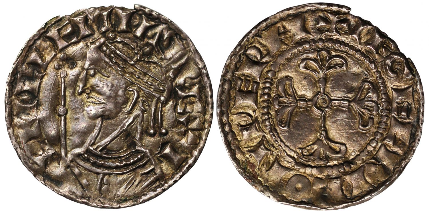 William I Penny, profile left type, Wareham Mint, moneyer Aegelric