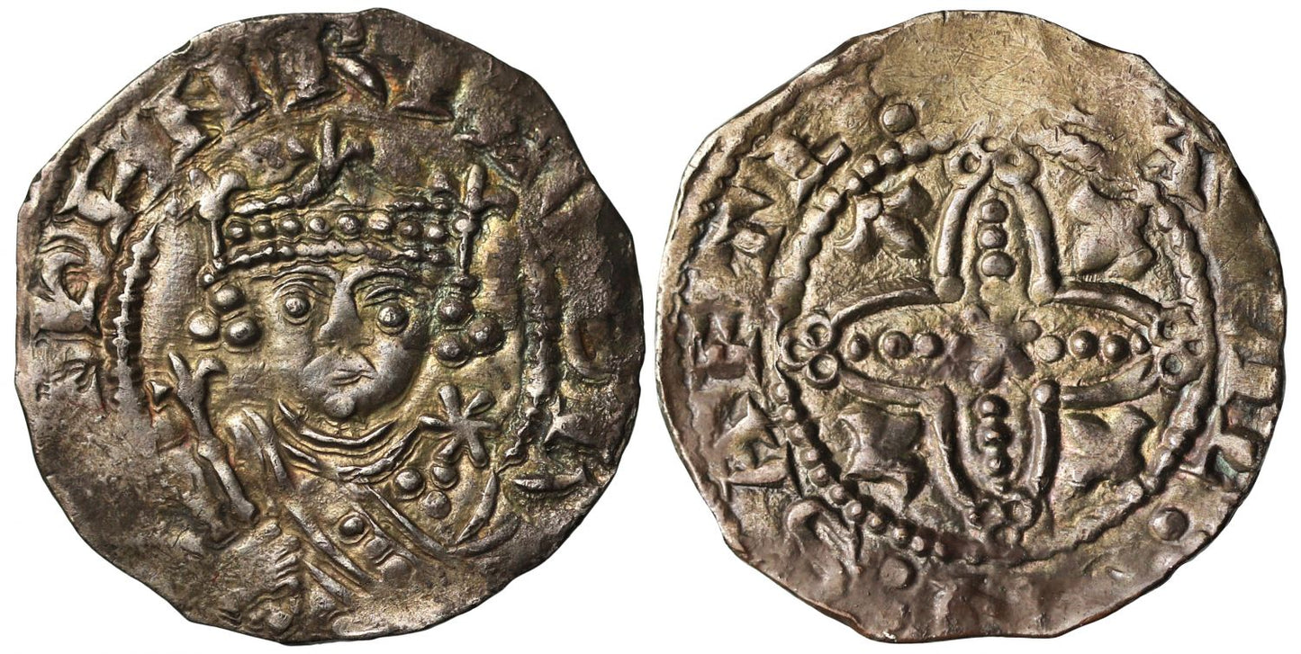 Henry I Penny, pellets in quatrefoil, Shaftesbury Mint, Saric, ex Carlyon-Britton