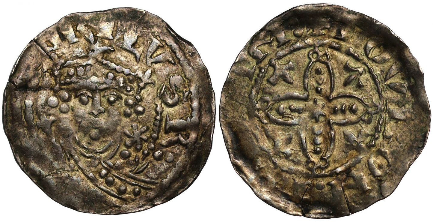 Henry I Penny, pellets in quatrefoil type, Twynham Mint, moneyer Tovi