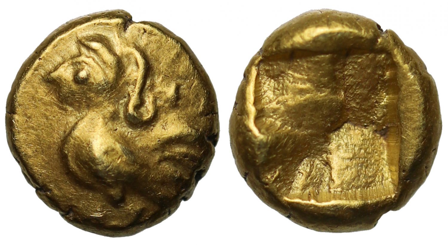 Ionia, Uncertain Mint, Electrum 1/12-Stater (Hemihekte), Siren Type