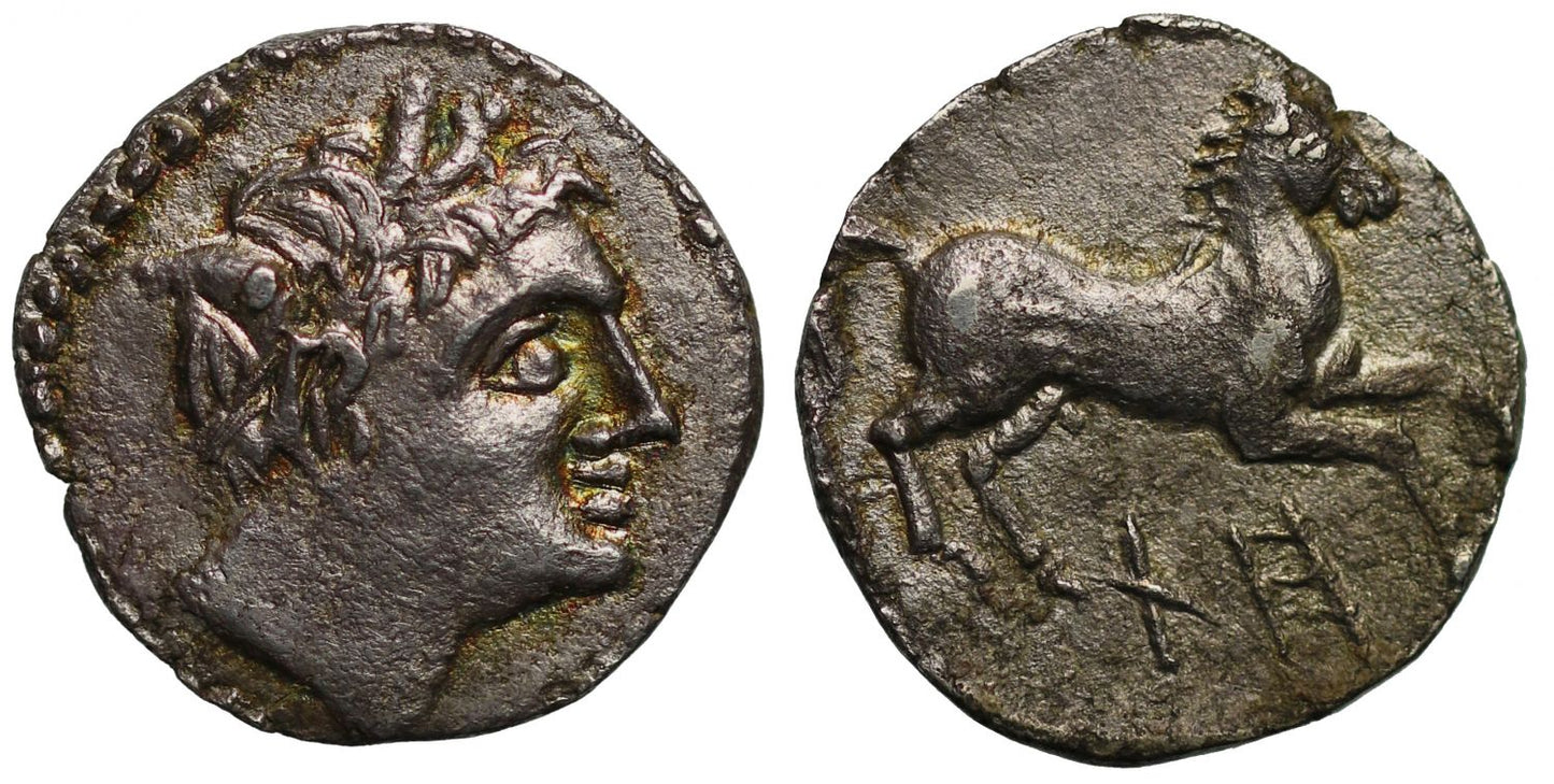 Zeugitana, Carthage, Silver 1/4 Shekel.