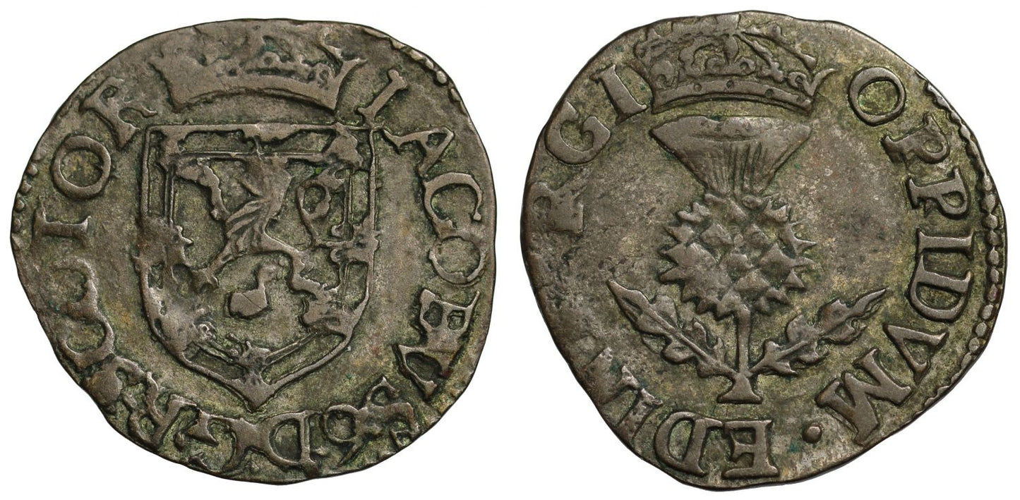 Scotland, James VI Billon Plack or Eight Penny Groat