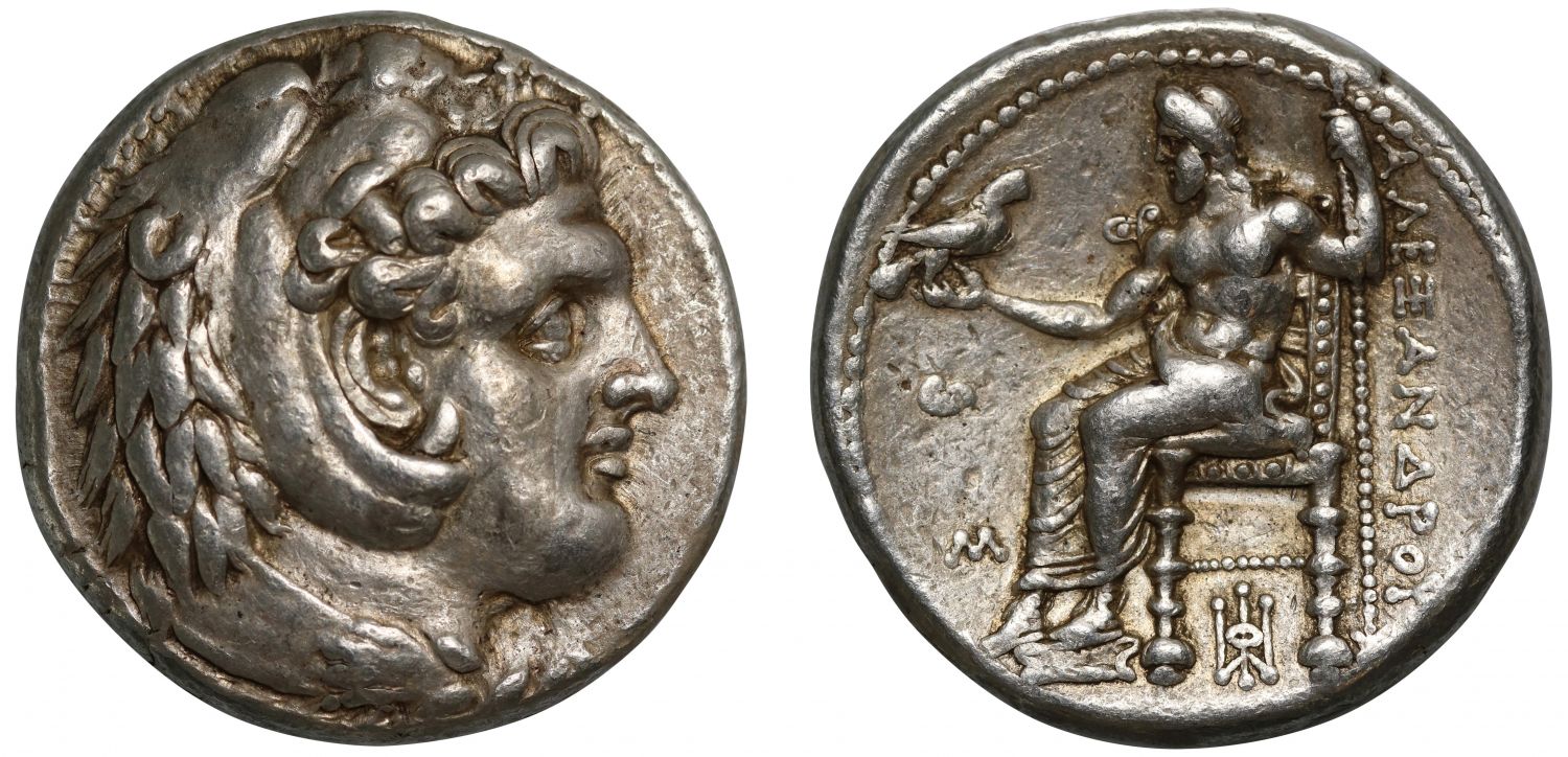 Alexander the Great, silver Tetradrachm, Babylon
