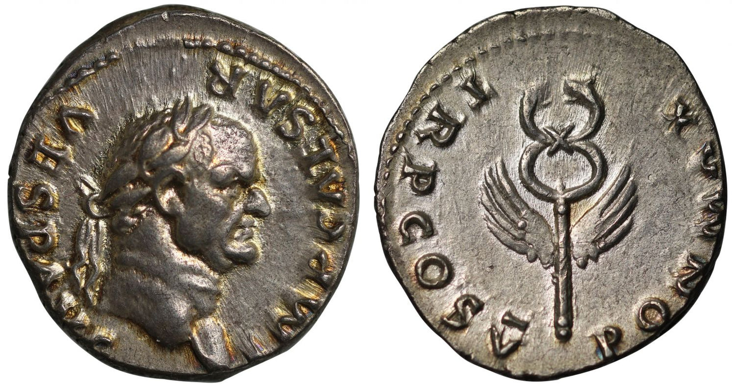Vespasian, silver Denarius