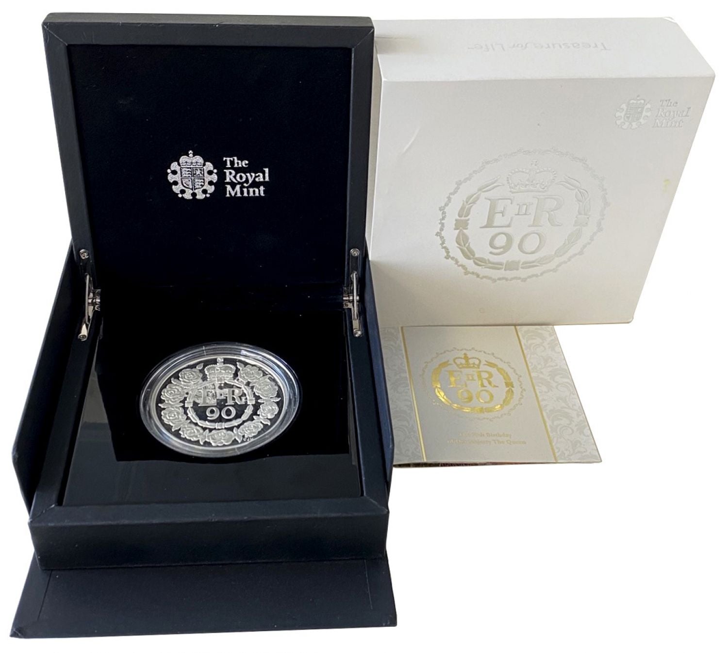 Elizabeth II 2016 silver proof 5oz 90th Birthday