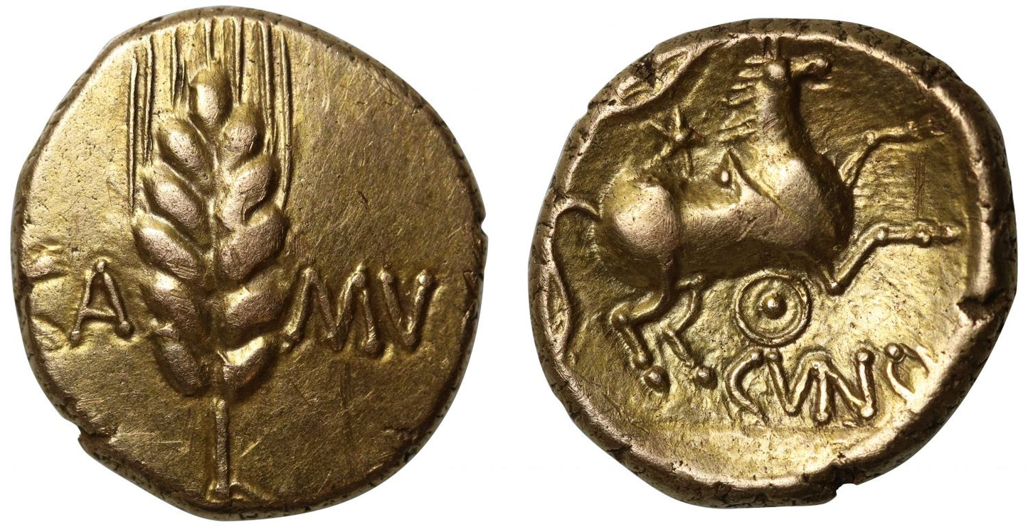 Ancient British, Catuvellauni and Trinovantes, Cunobelin, gold Stater